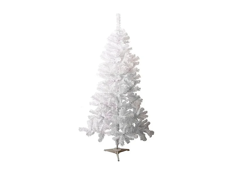 Árbol de Navidad 460 ramas con base blanco 180 cm