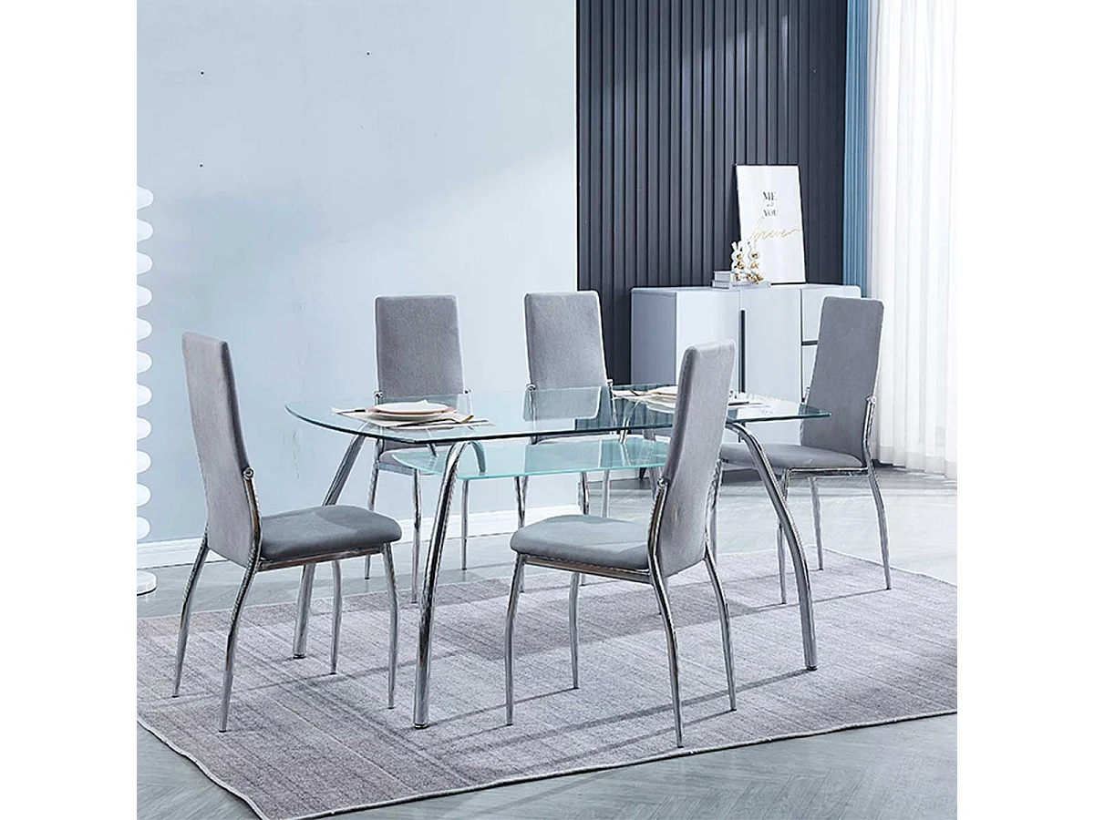 Silla de comedor Jarama Sakura marengo 110x43x53 cm