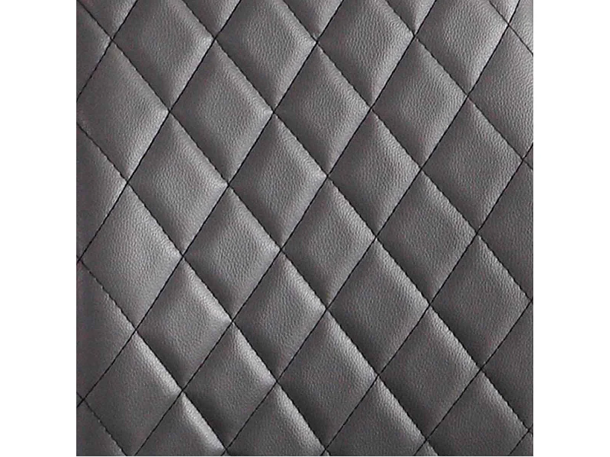 Silla de comedor Mármol gris 96x40,5x49 cm