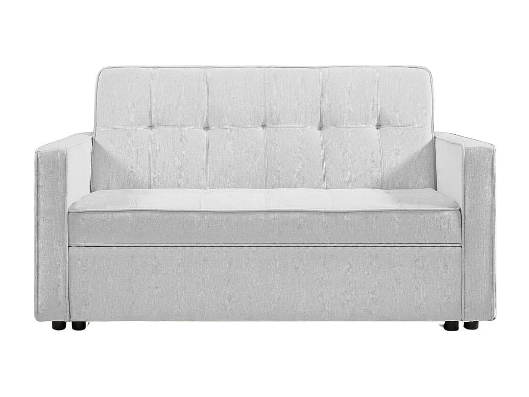 Sofá cama Izan Deluxe sistema clic clac gris 93x167x88 cm