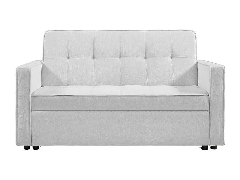 Sofá cama Izan Deluxe sistema clic clac gris 93x167x88 cm