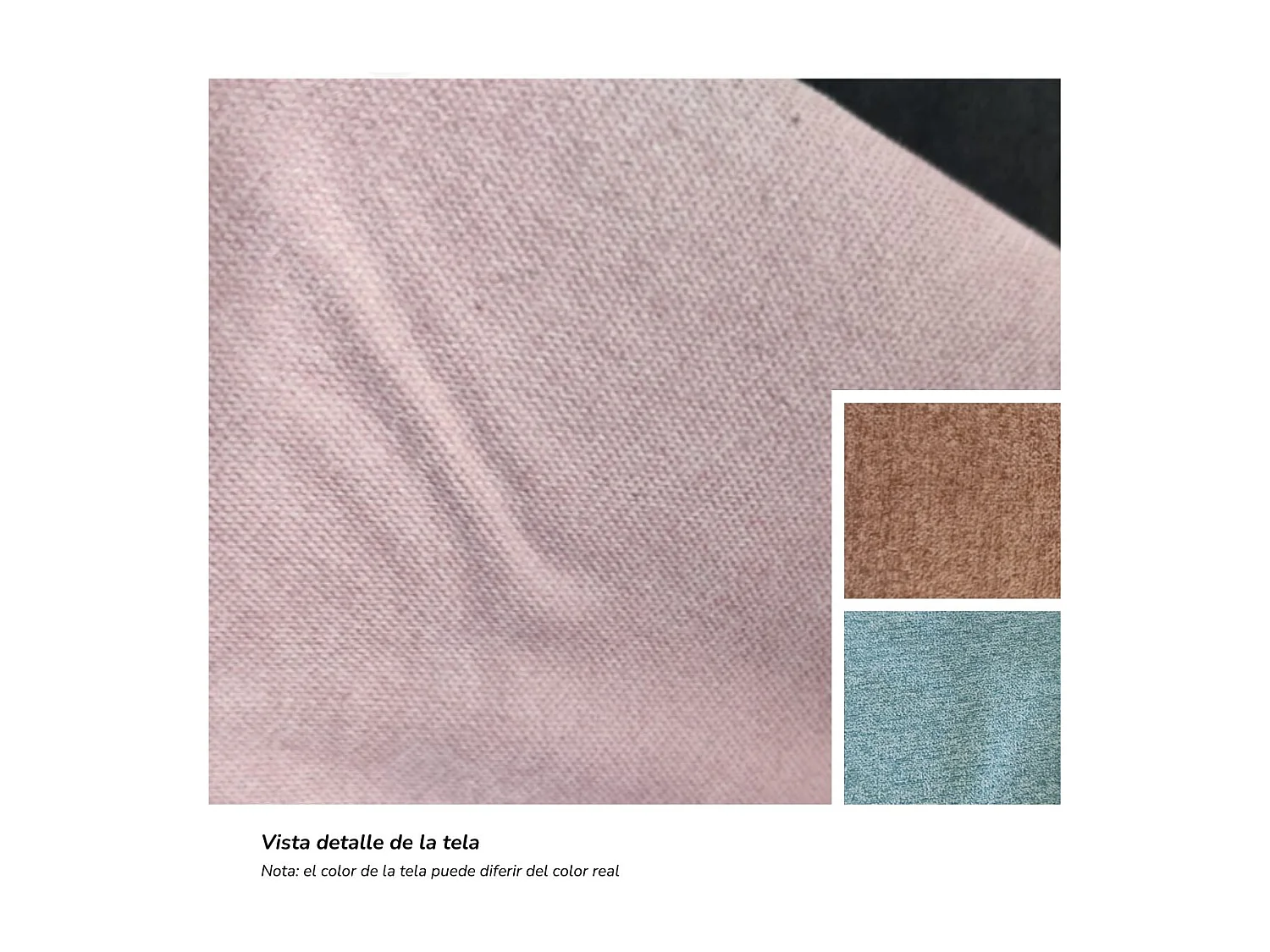 Cabecero Aline acolchado tejido Thais beige 150 cm