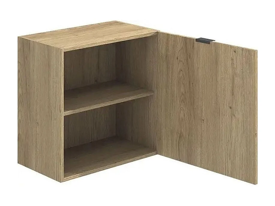 Armario Italia puerta + 1 estante marrón 55x55x33 cm