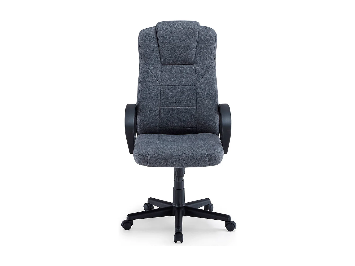 Silla de despacho Henry reposacabezas y altura regulable gris Adec