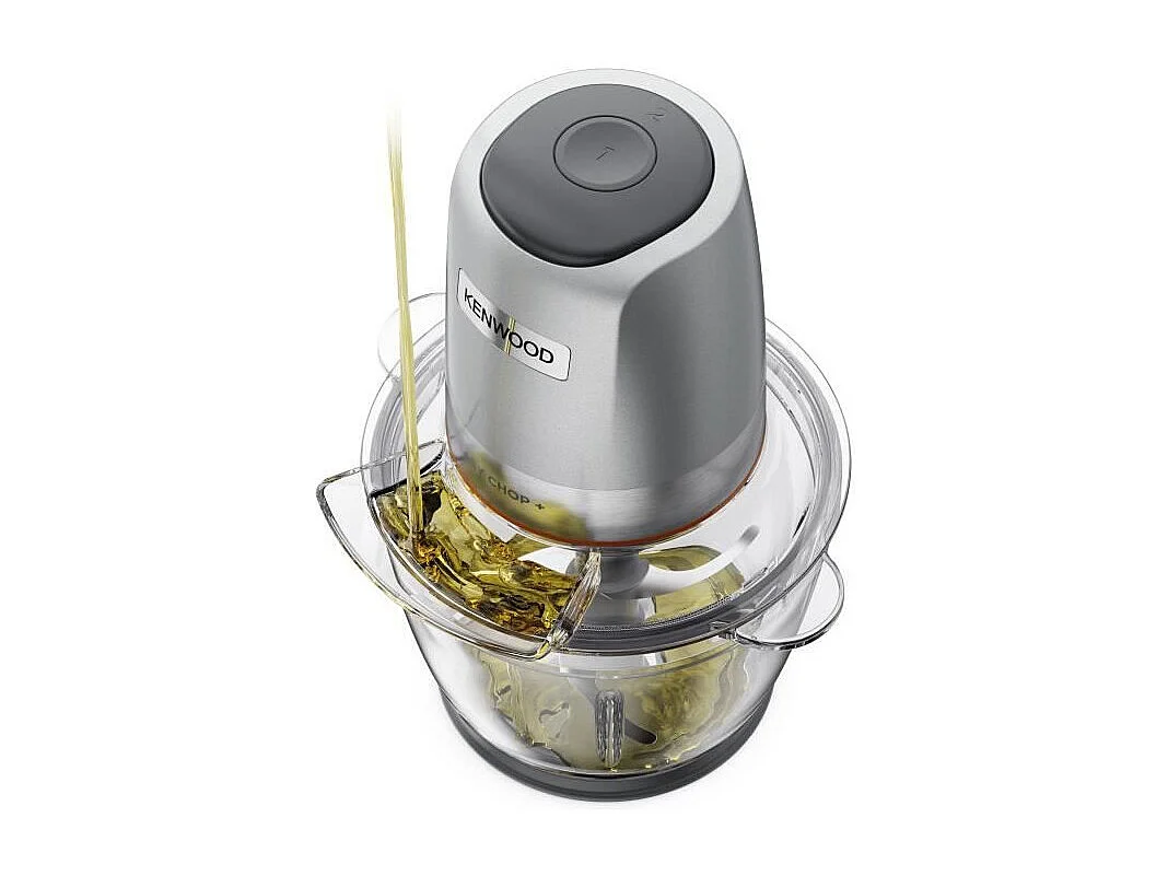 Multifunctionele robot KENWOOD CHP62.400SI 500W 2 snelheden 1,2L met mini-hakker en mayonaise-accessoire