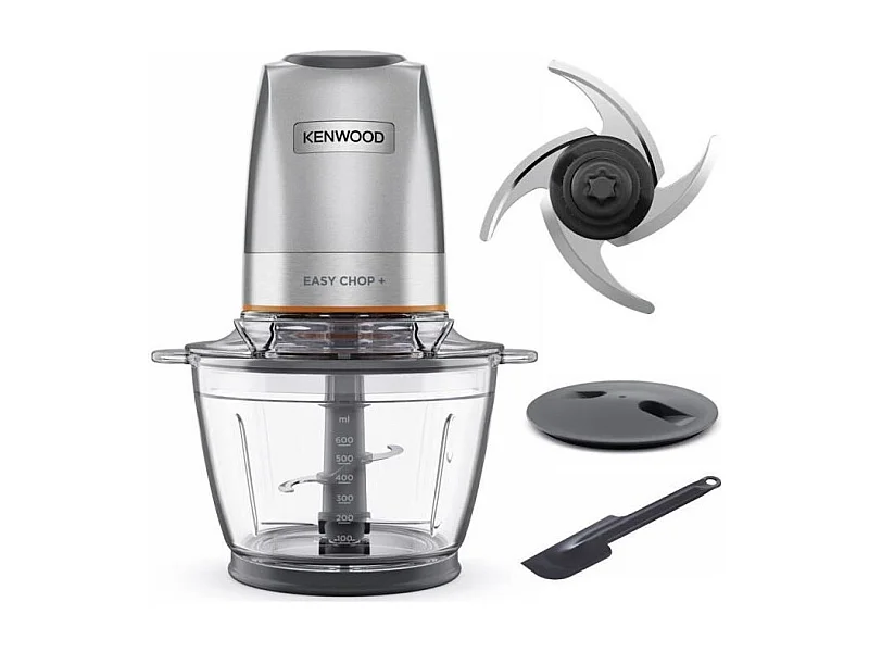 Multifunctionele robot KENWOOD CHP62.400SI 500W 2 snelheden 1,2L met mini-hakker en mayonaise-accessoire