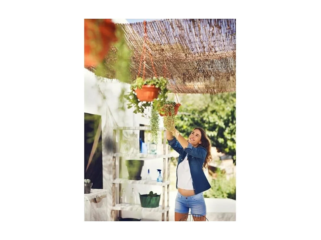 Regale aus Harz PLASTIKEN 5 Ablagen 30kg/Ablage Beige Taupe, werkzeuglose Montage, Innen/Außen