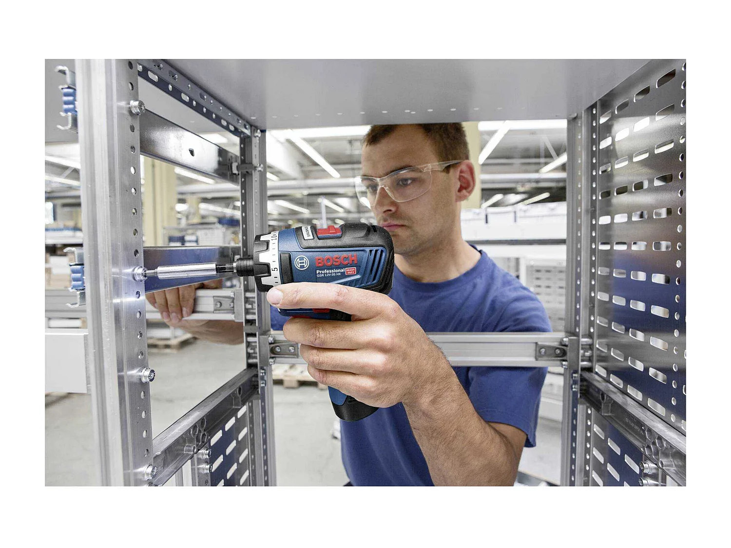 Bosch GSR 12V-35 HX Kabelloser Schraubendreher 12V Kompakt 2-Gang 35 Nm 1/4" Sechskantbohrfutter