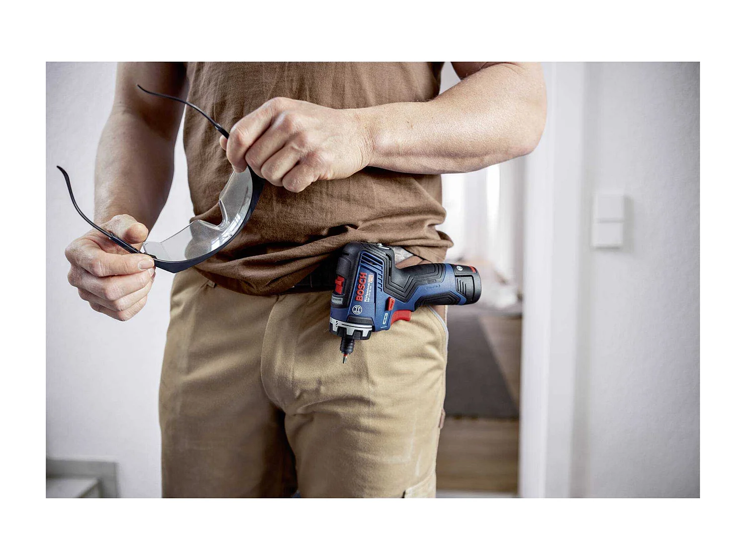 Bosch GSR 12V-35 HX Kabelloser Schraubendreher 12V Kompakt 2-Gang 35 Nm 1/4" Sechskantbohrfutter