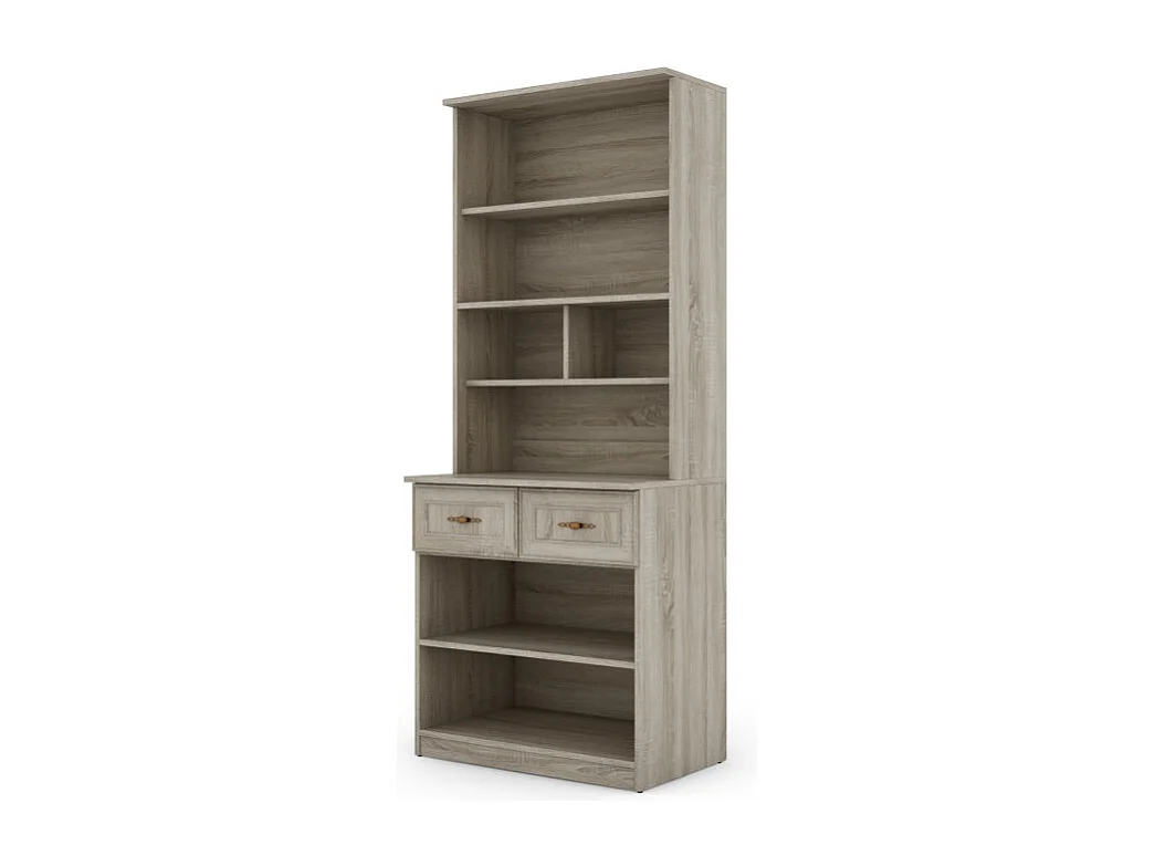 Buffet Multifunzionale 80 cm – Cassetti, Armadietti e Ripiani, Moderno e Capiente