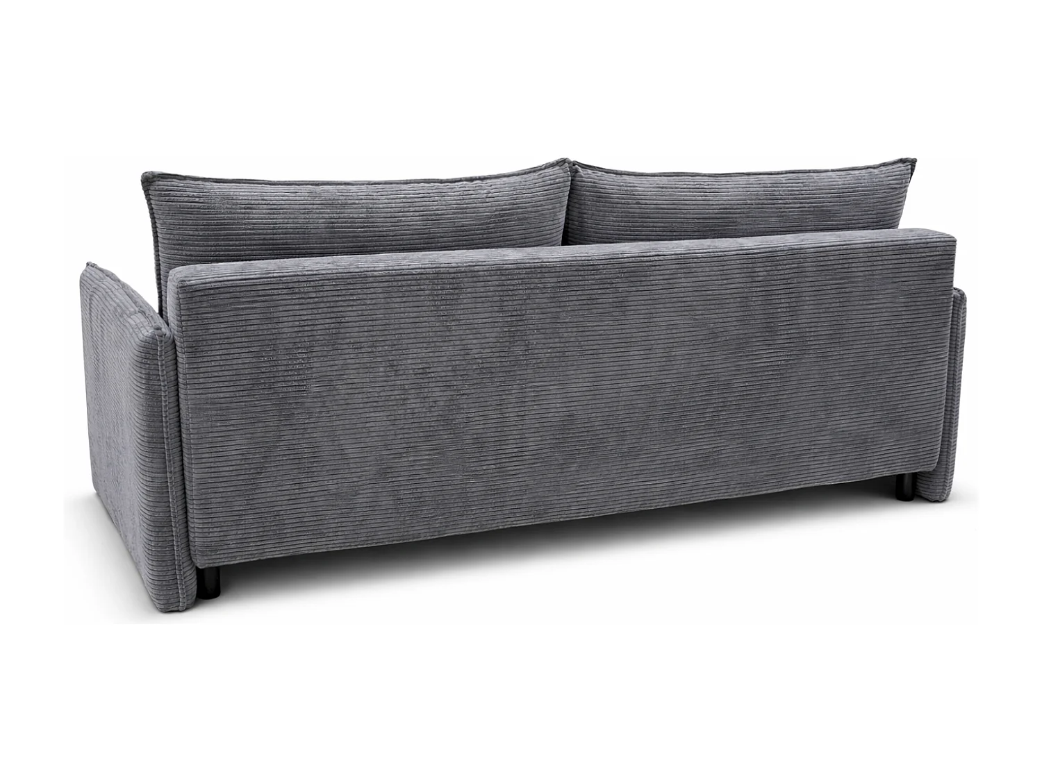 CORDO – canapé 3 places convertible 197×140 cm, tissu Poso 3 marron