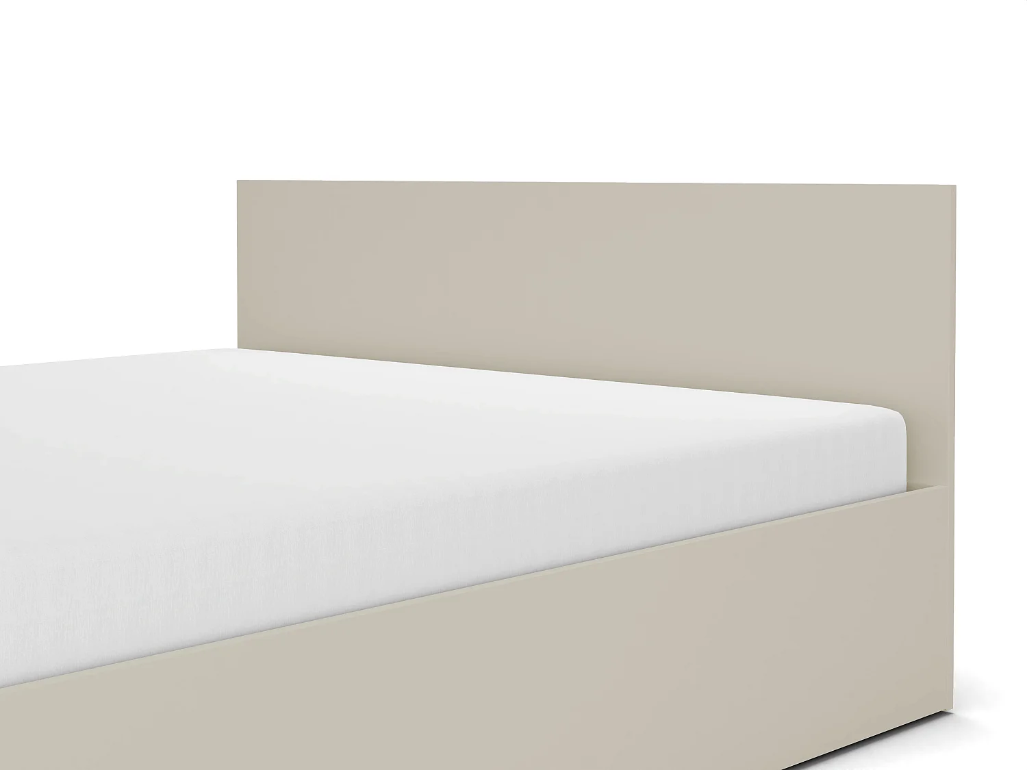 Houten bed met matras AVI 120×200 cm in kasjmier