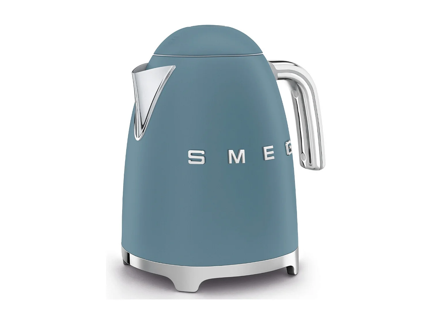 Bollitore Smeg Anni '50 senza fili 1,7L 2400W Blu Tempesta acciaio inox & base girevole 360°