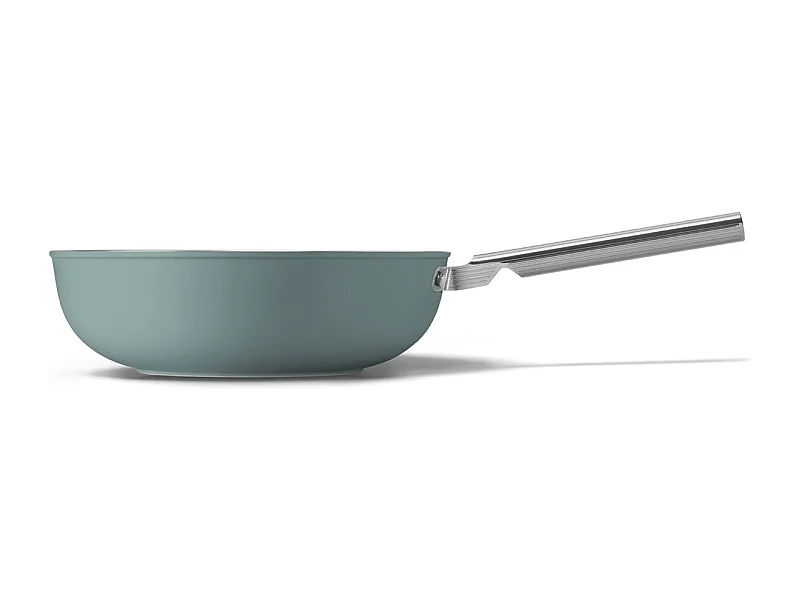 Smeg Poêle wok 30cm vert émeraude mat - WOF3002EGM