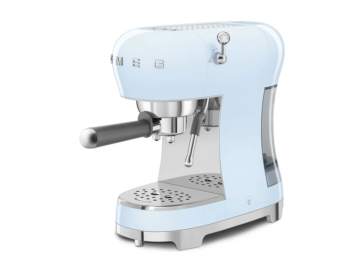 Smeg ECF02PBEU Blaue 1.1L Express Manuelle Kaffeemaschine