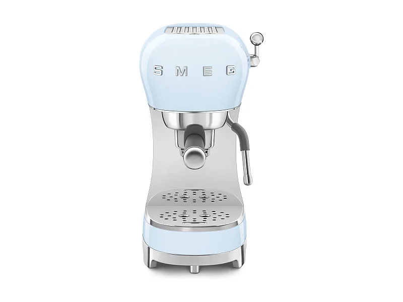 Smeg ECF02PBEU Blaue 1.1L Express Manuelle Kaffeemaschine