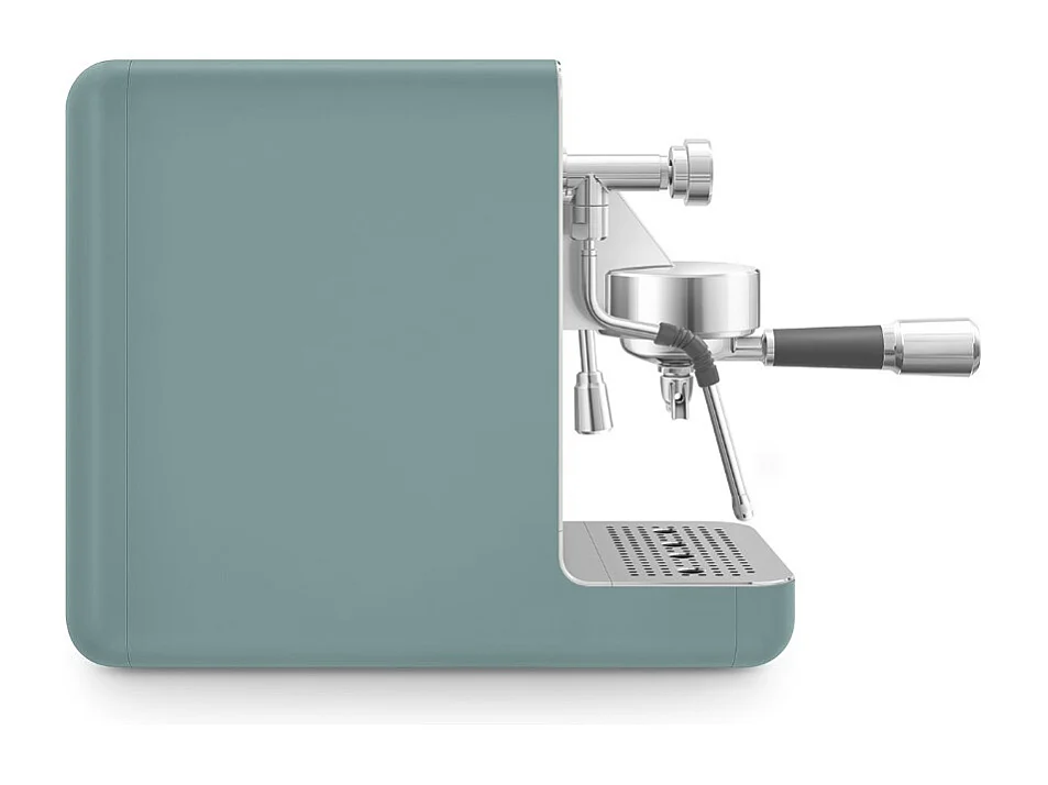 Smeg Collezione Espressomaschine 15 bar Smaragdgrün Edelstahl - Dreifach-Thermoblock, Personalisierte Einstellungen