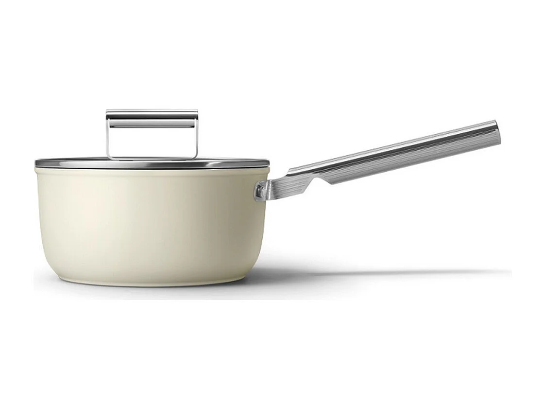Smeg Casserole crème mat 20cm + couvercle - SPF2012CRM