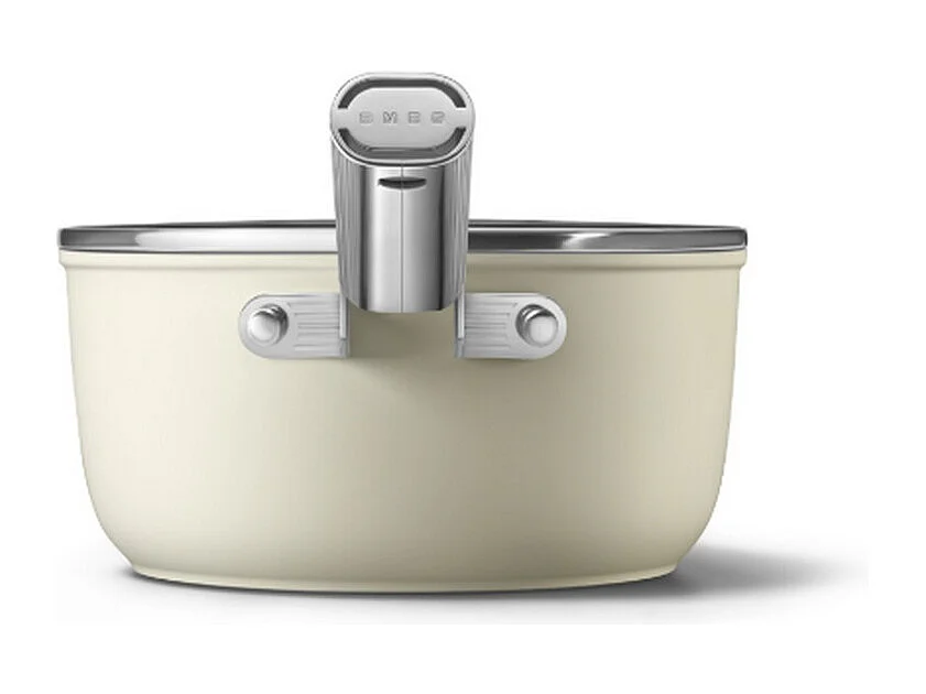 Smeg Casserole crème mat 20cm + couvercle - SPF2012CRM