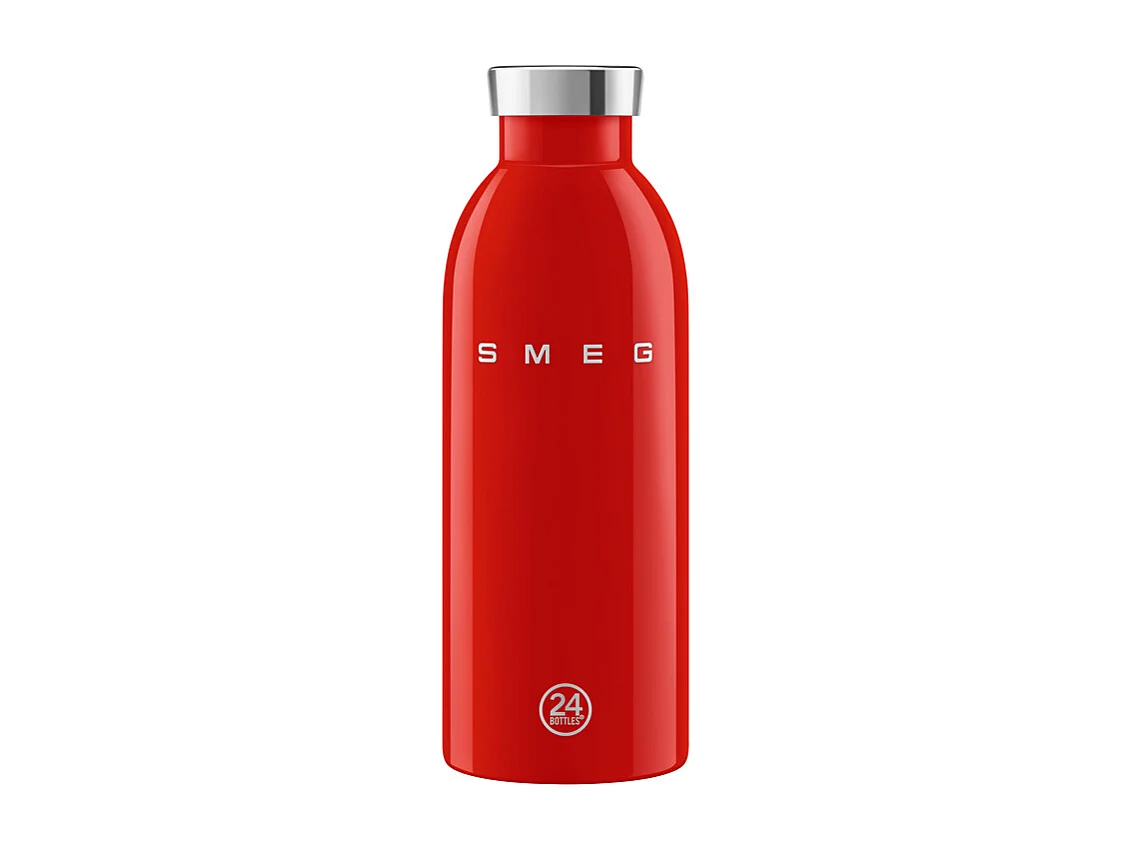 Bouteille iotherme inox 18/8 rouge 0,5L