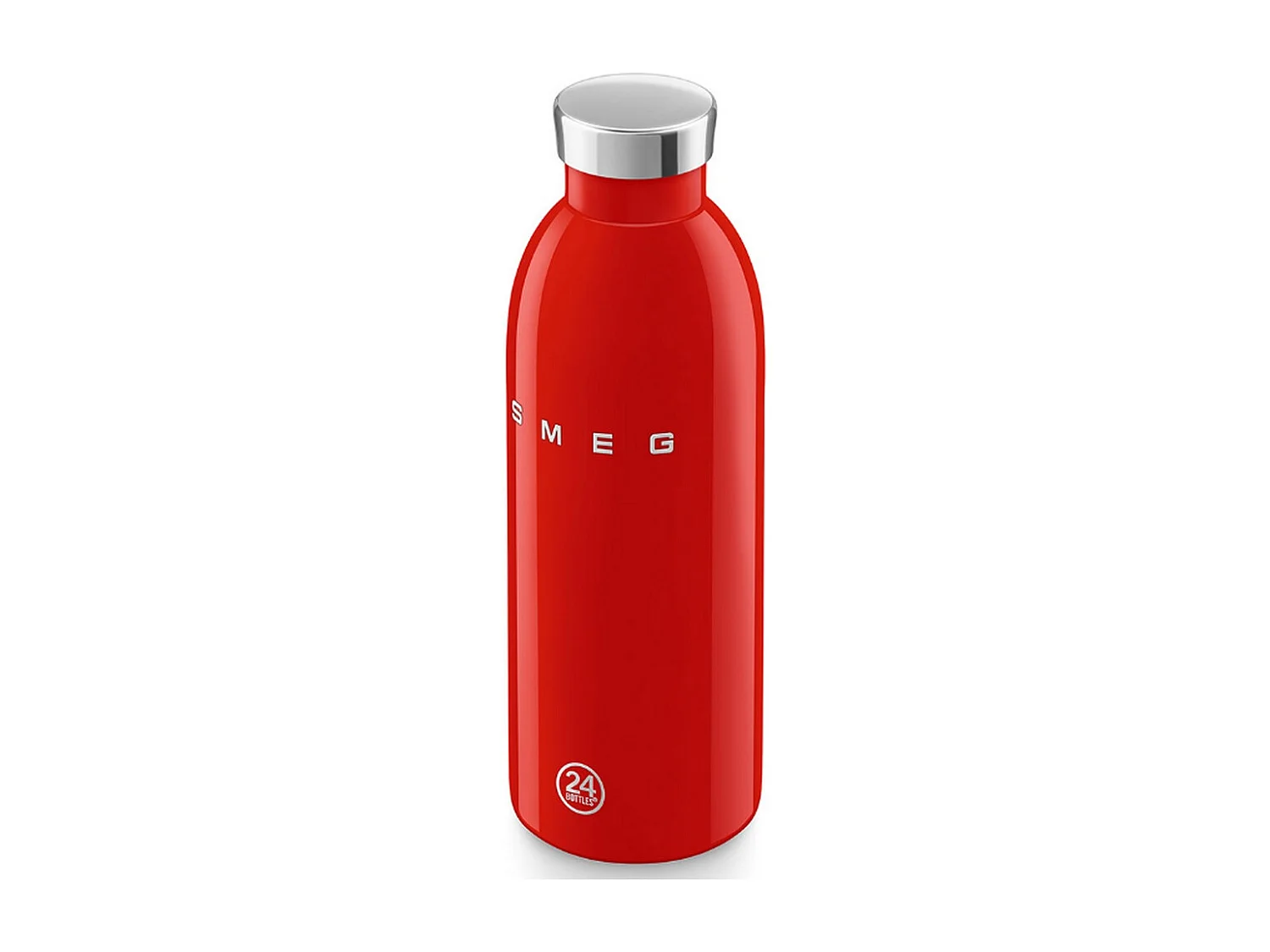 Bouteille iotherme inox 18/8 rouge 0,5L