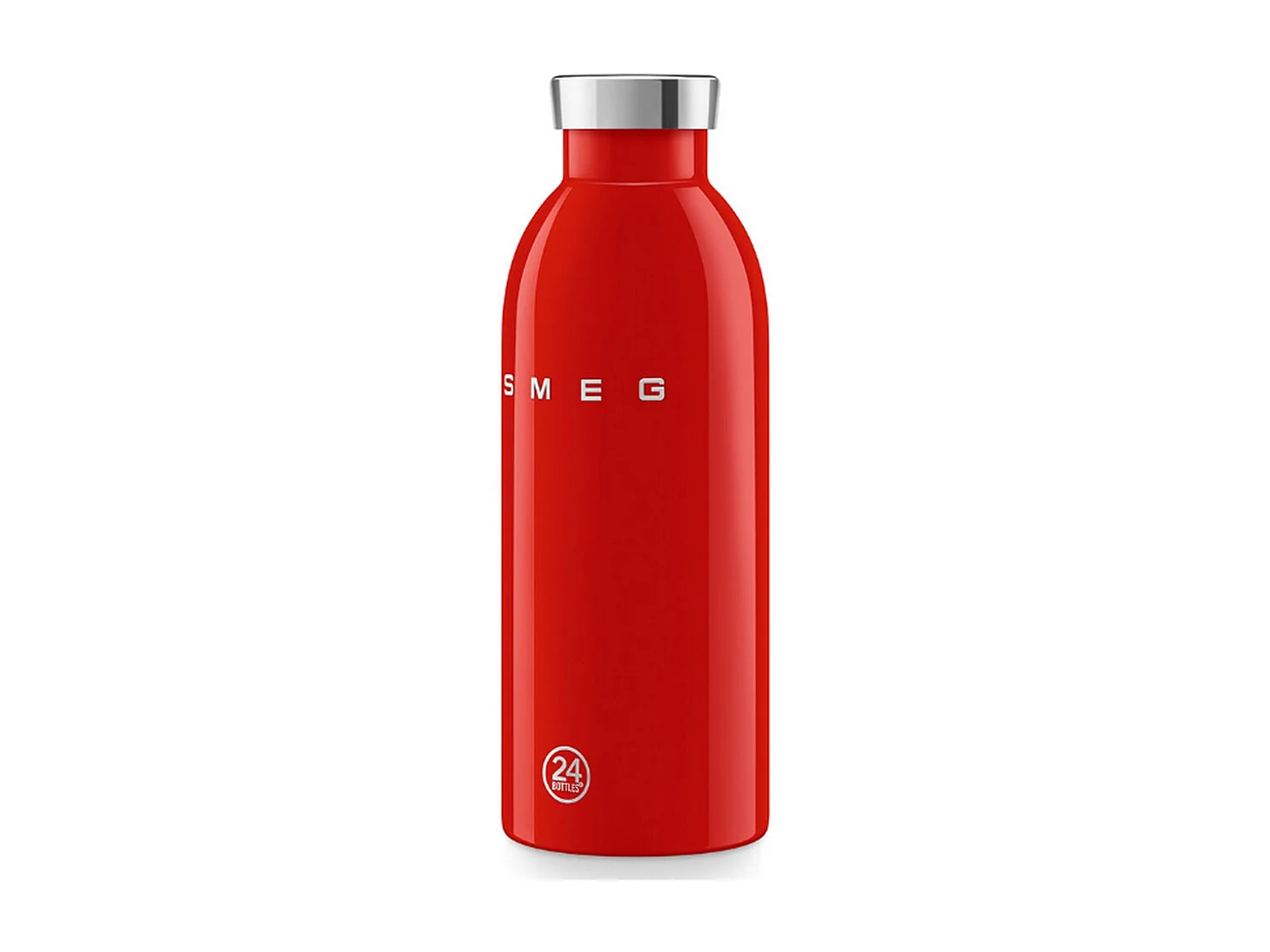 Bouteille iotherme inox 18/8 rouge 0,5L