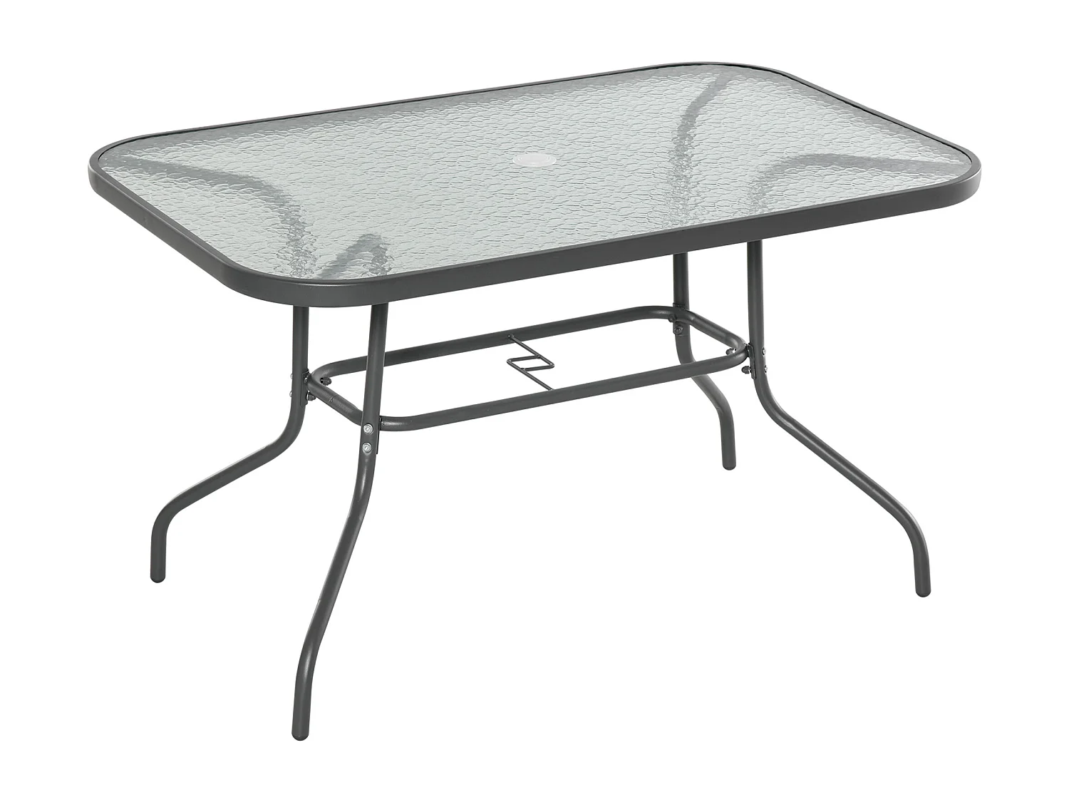 Tavolo da Giardino con Foro per Ombrellone