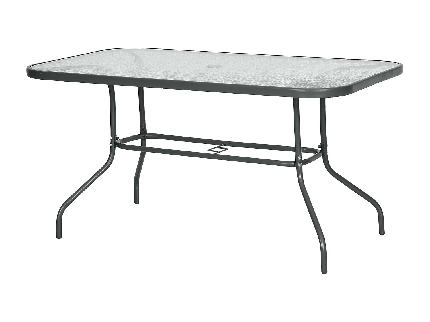 Tavolo da Giardino con Foro per Ombrellone