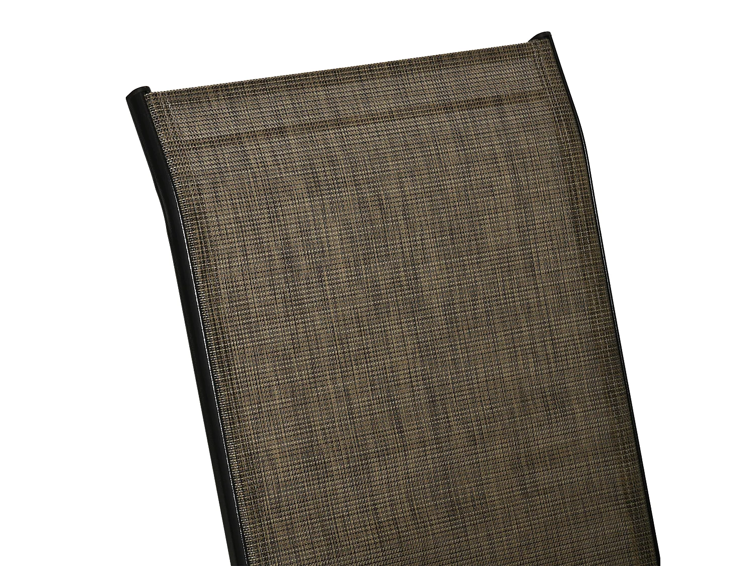 Set 4 pz sedie da giardino impilabili con braccioli marrone