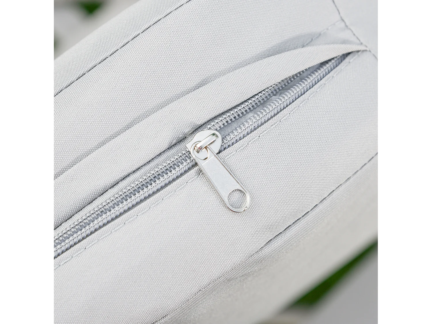 Set tavolino e 2 sedie da giardino rattan bianco stile boho