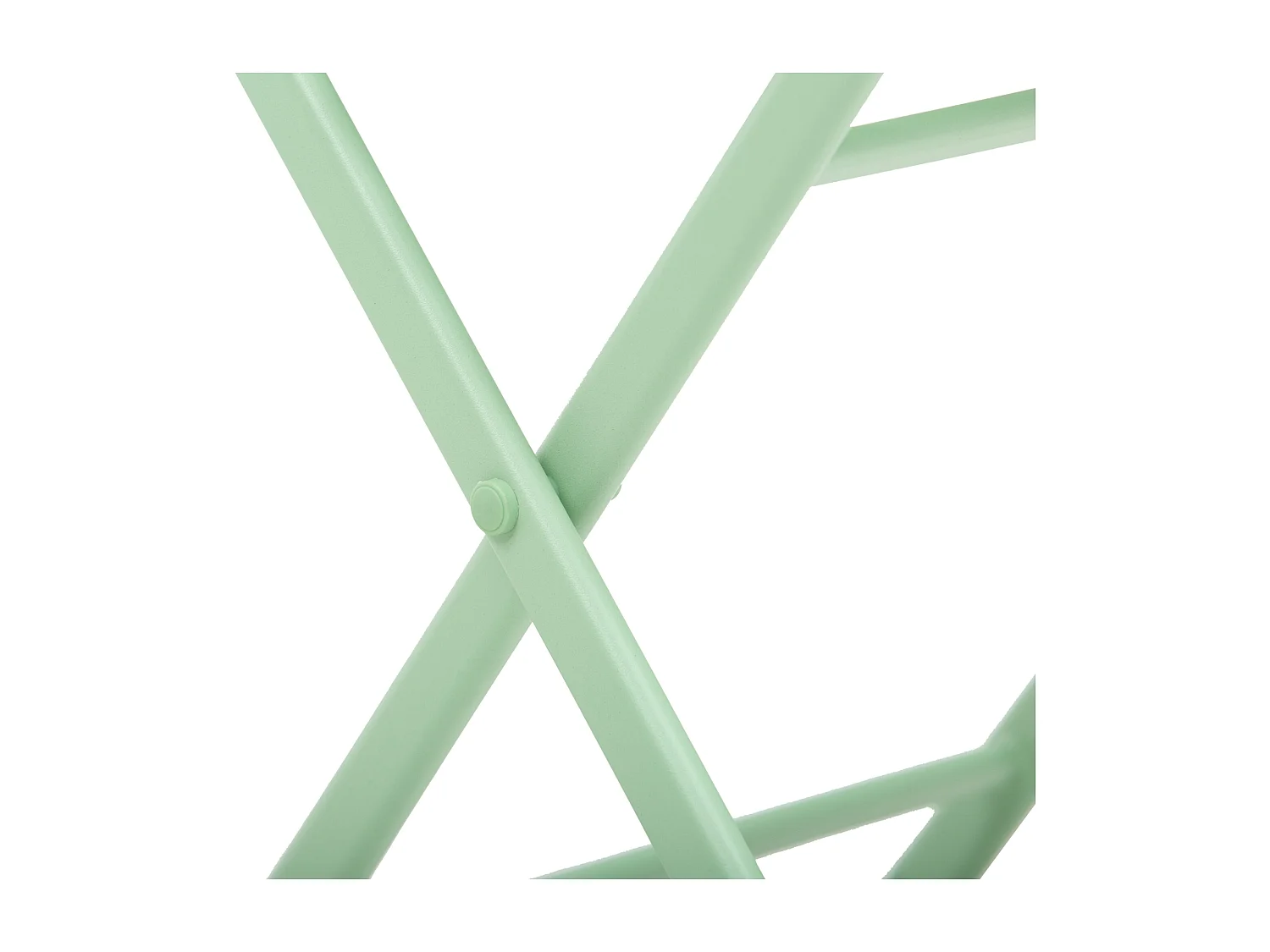 Set tavolo e 2 sedie da giardino pieghevole in metallo verde