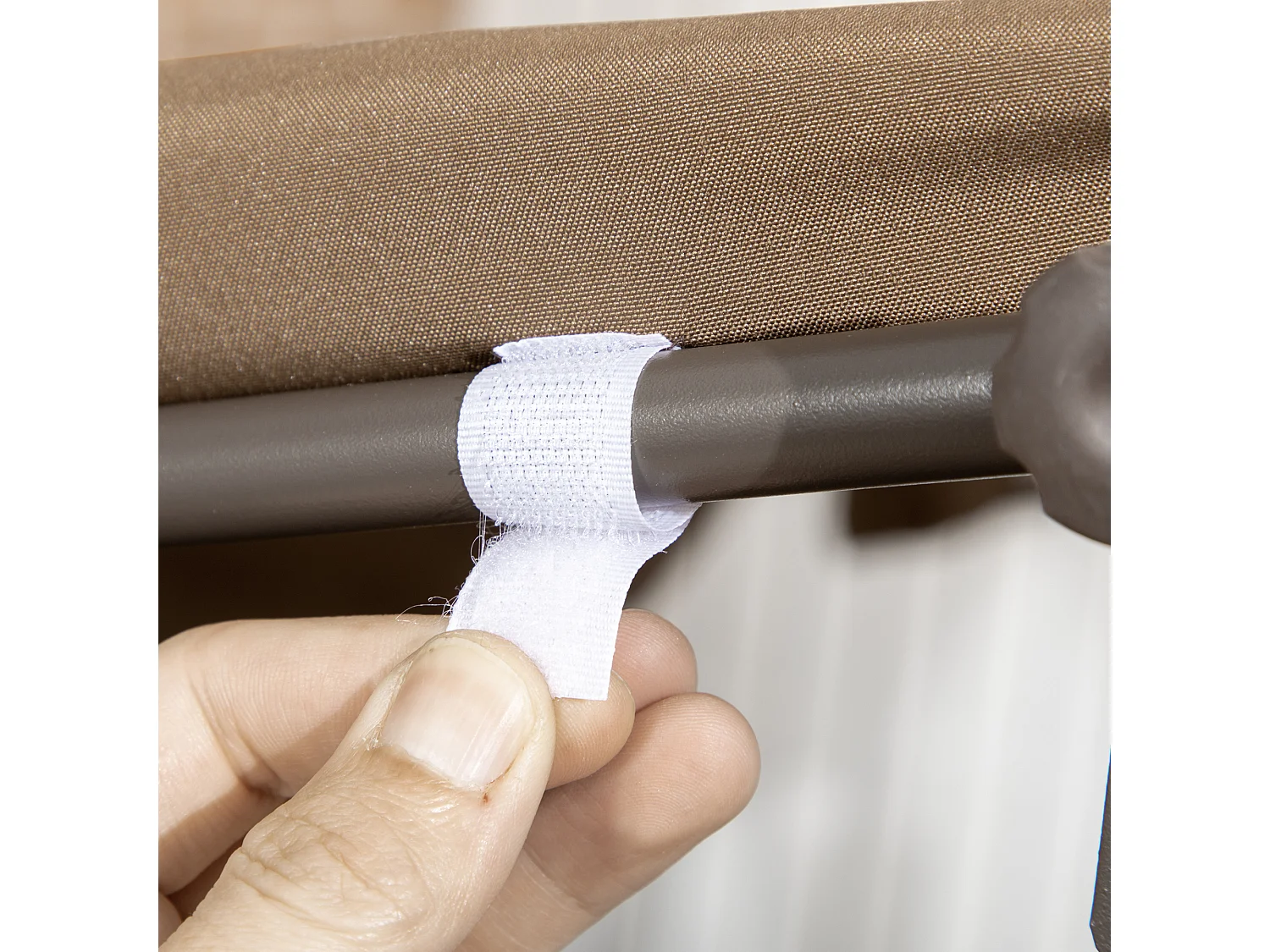 Dondolo da giardino 3 posti rattan pe e tettuccio regolabile