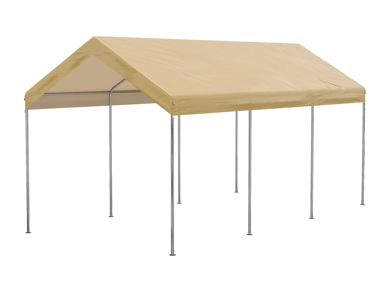 Tendone da giardino ad altezza regolabile per automobili