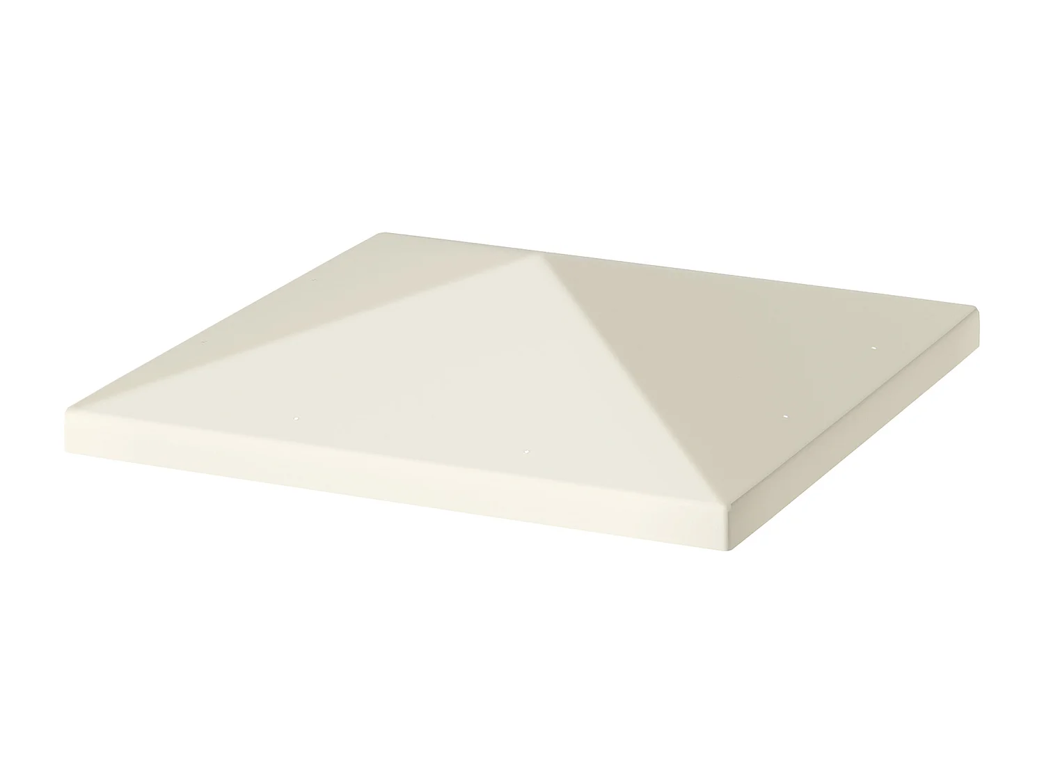 Copertura per gazebo 3x3 m in tessuto oxford 600d crema