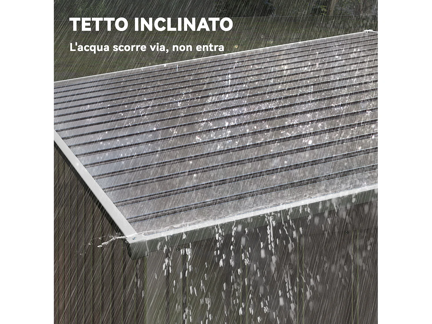 Casetta porta attrezzi in metallo con porta scorrevole grigio chiaro