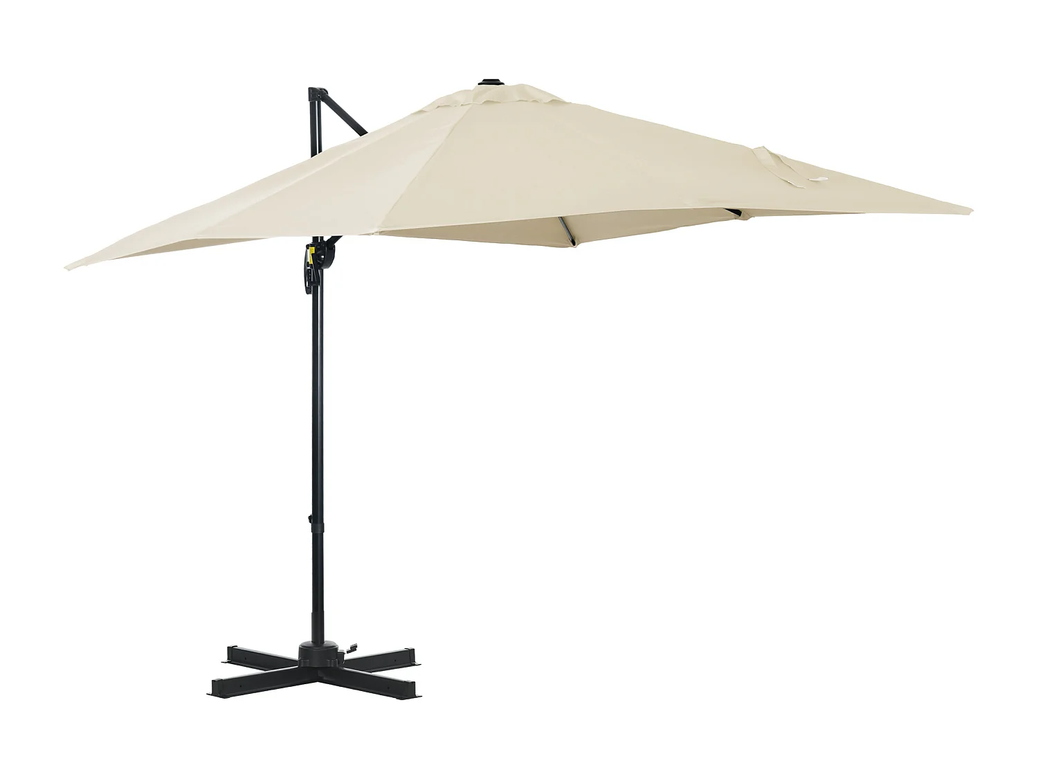 Ombrellone da giardino inclinabile e girevole a 360°