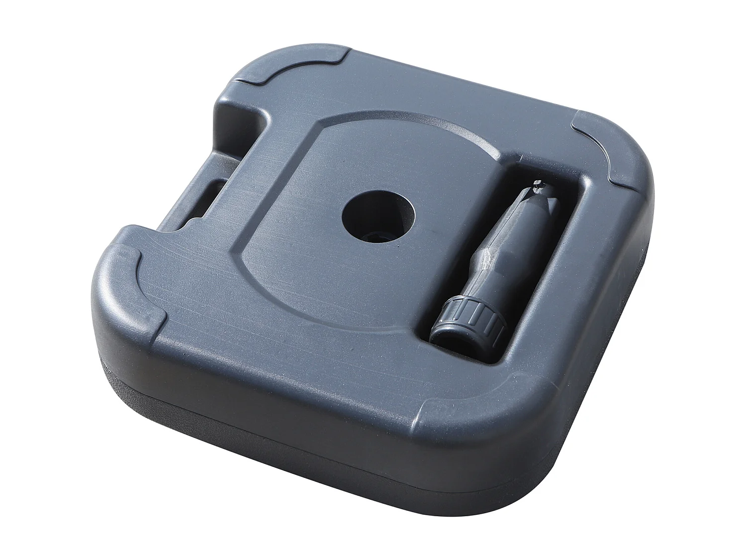 Base per Ombrellone da Giardino in HDPE  Basamento per Ombrellone con Maniglia