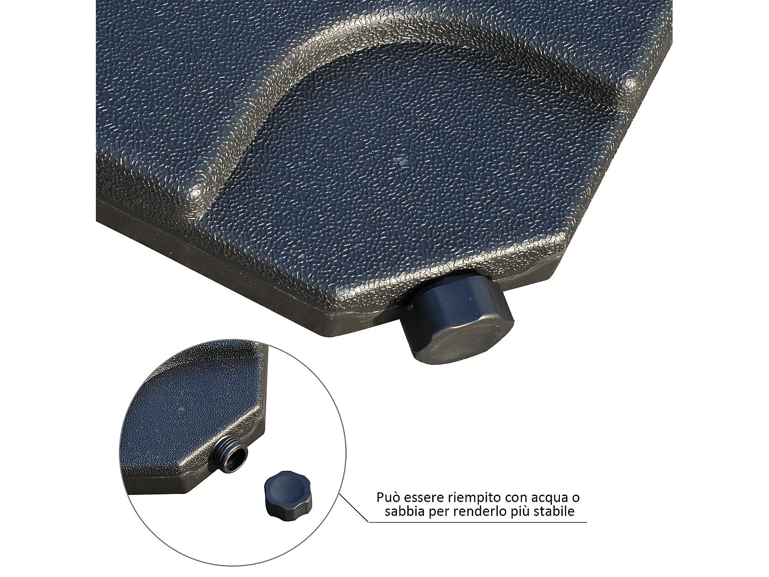 Set 4pz Base per Ombrellone da Giardino