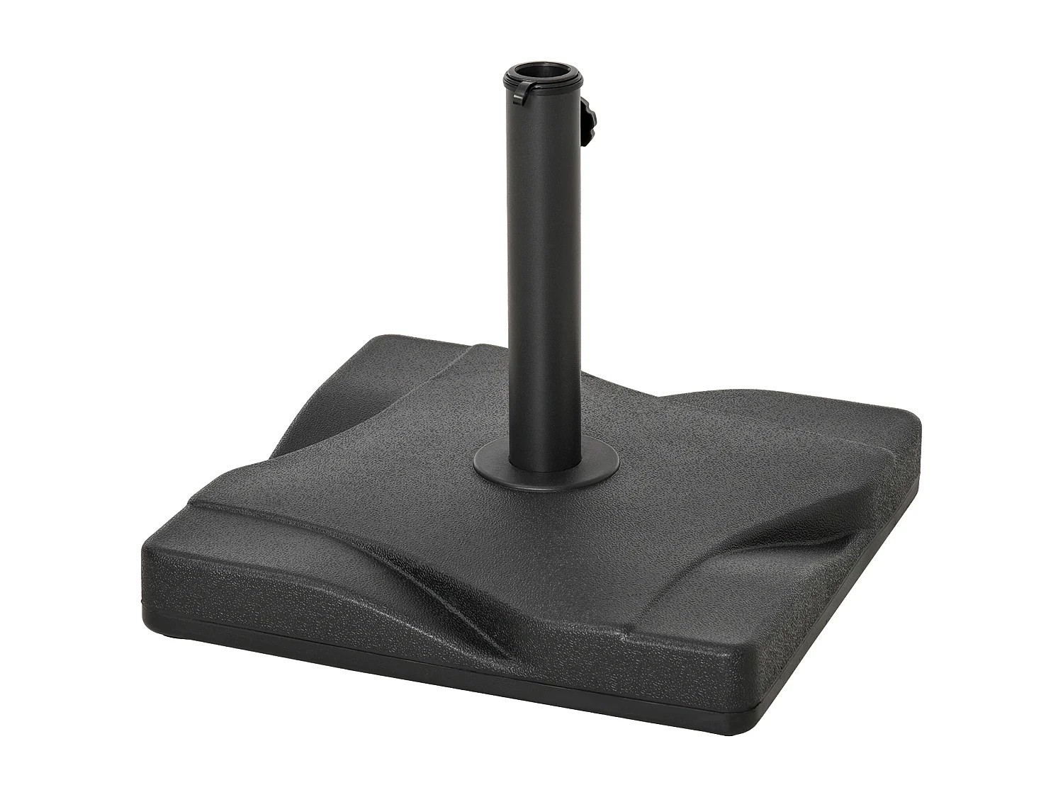 Base per ombrellone in plastica 20kg per pali da 32-38-48mm