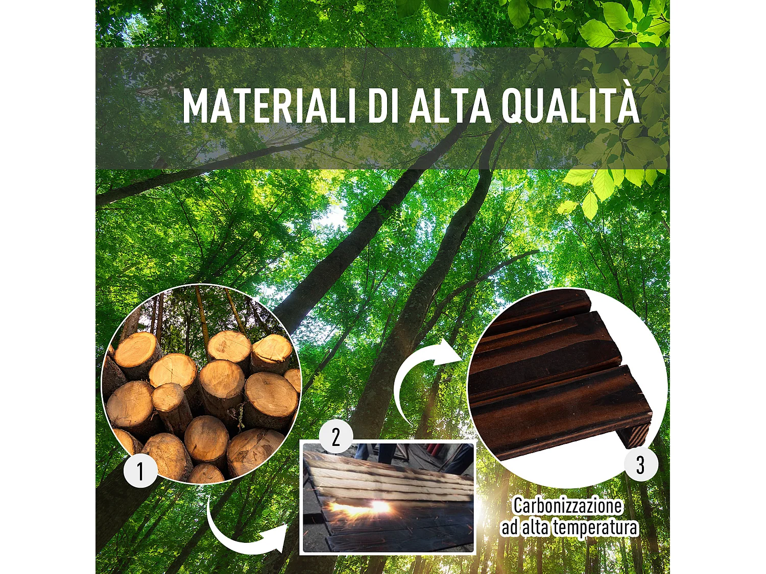 Porta Piante da Esterno Scaffale Portafiori a 4 Livelli  Fioriera in Legno con 4 Ruote