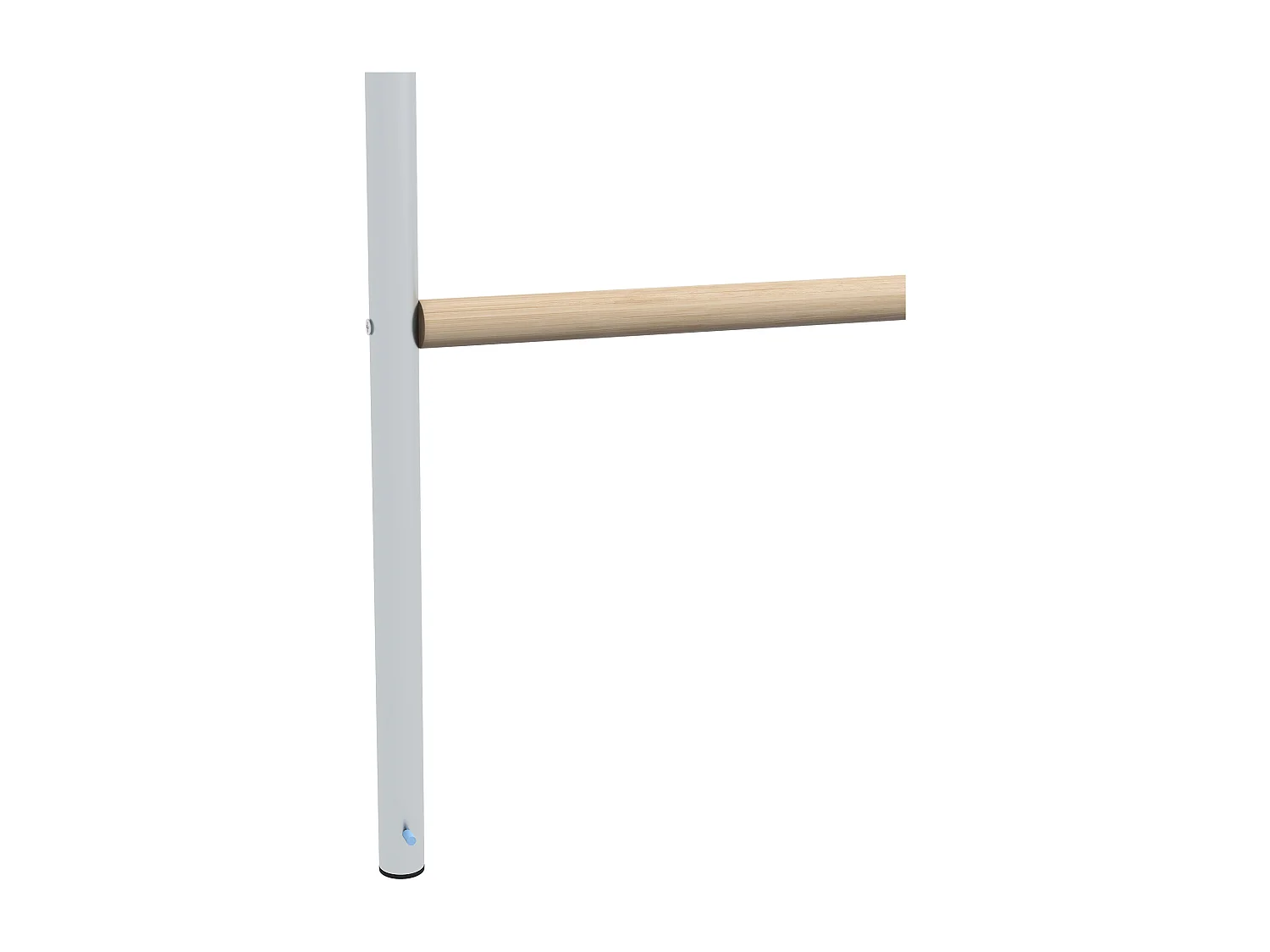 Trespolo per galline a 4 livelli per 4-6 polli in legno e acciaio