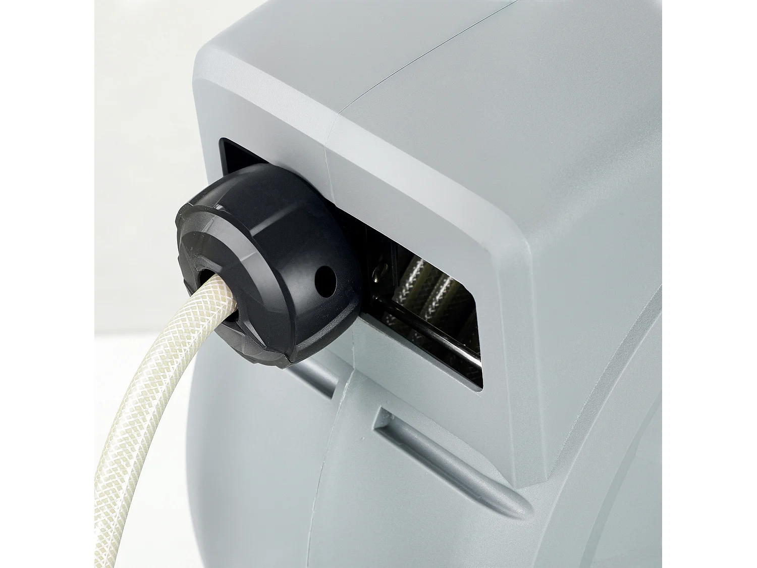 Avvolgitubo automatico a parete e portatile 25+2m e 7 getti