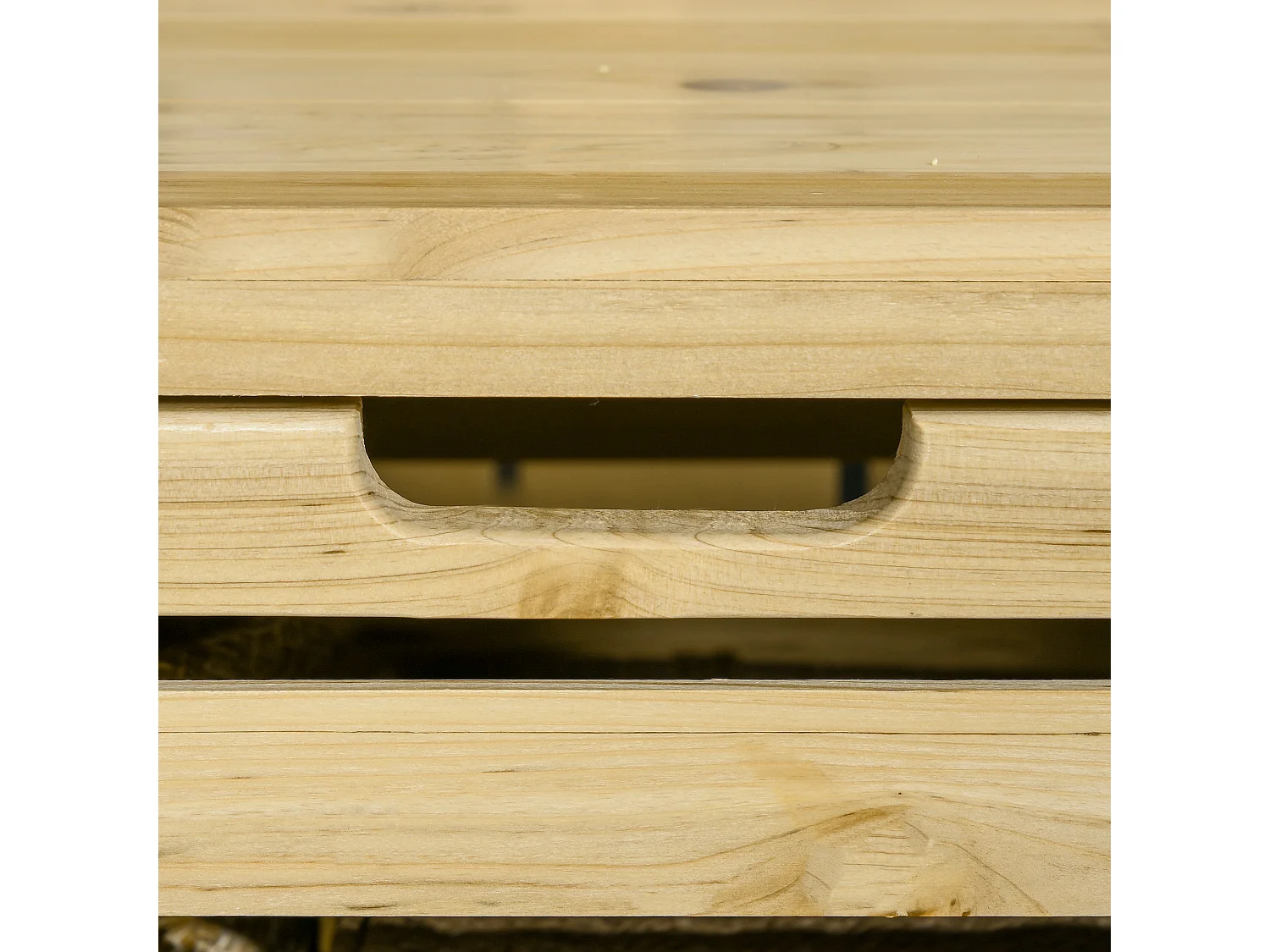 Cassapanca da giardino con traliccio e 4 ripiani in legno