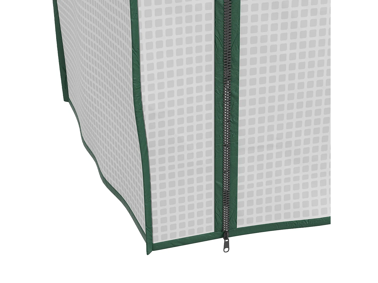 Mini serra da giardino con 3 ripiani e copertura in PE 59x39x127cm