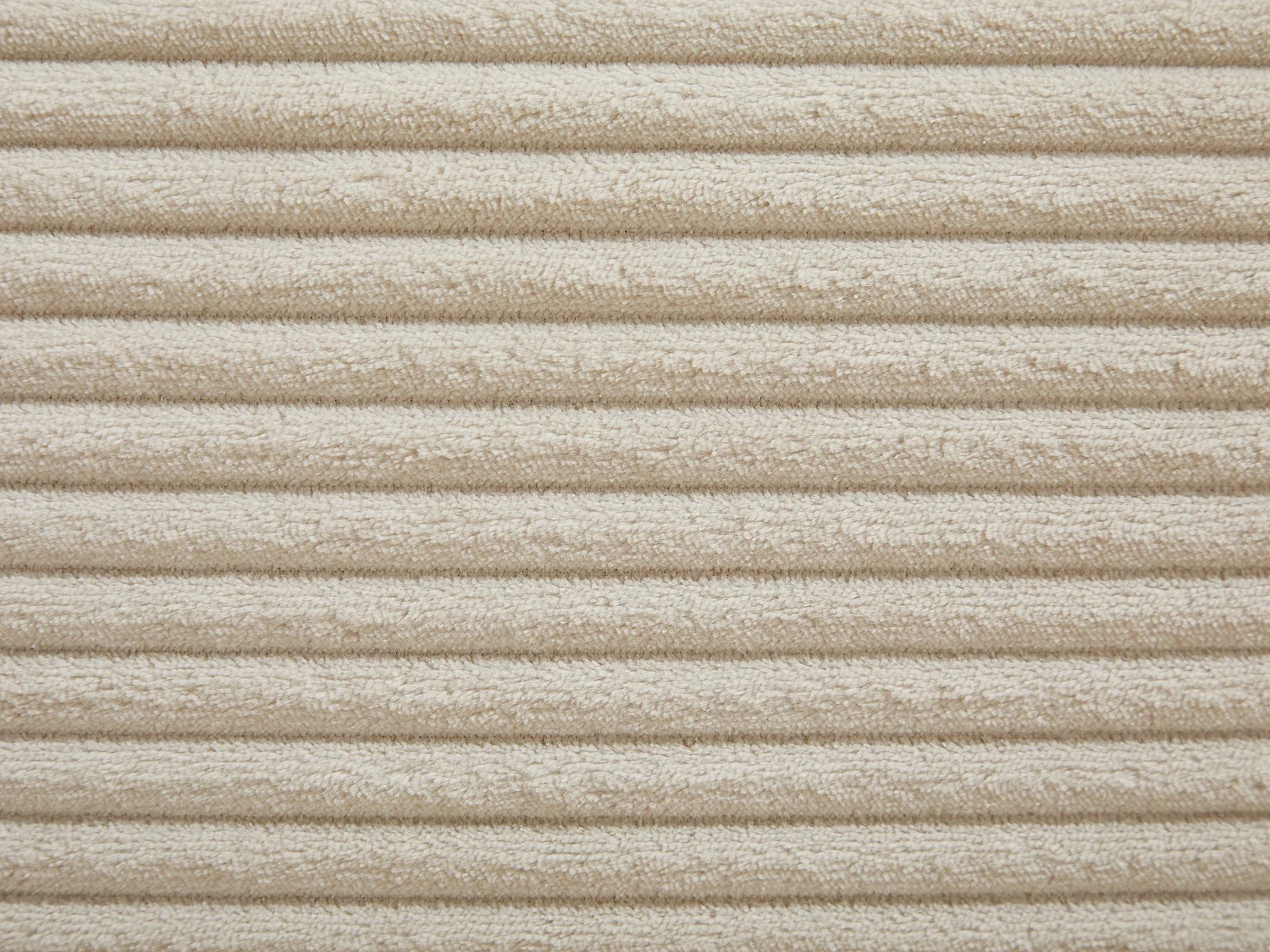 Lit coffre 180 x 200 cm – Velours côtelé – Beige + Matelas - TAVESO