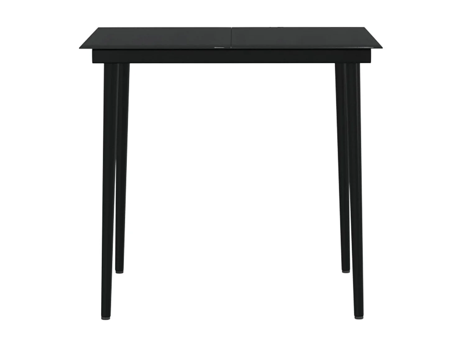 Juego de comedor de jardín 5 piezas con cojines marrón