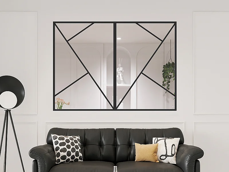 Verrière asymétrique en aluminium thermolaqué - L180 x H130 - FAZENDA