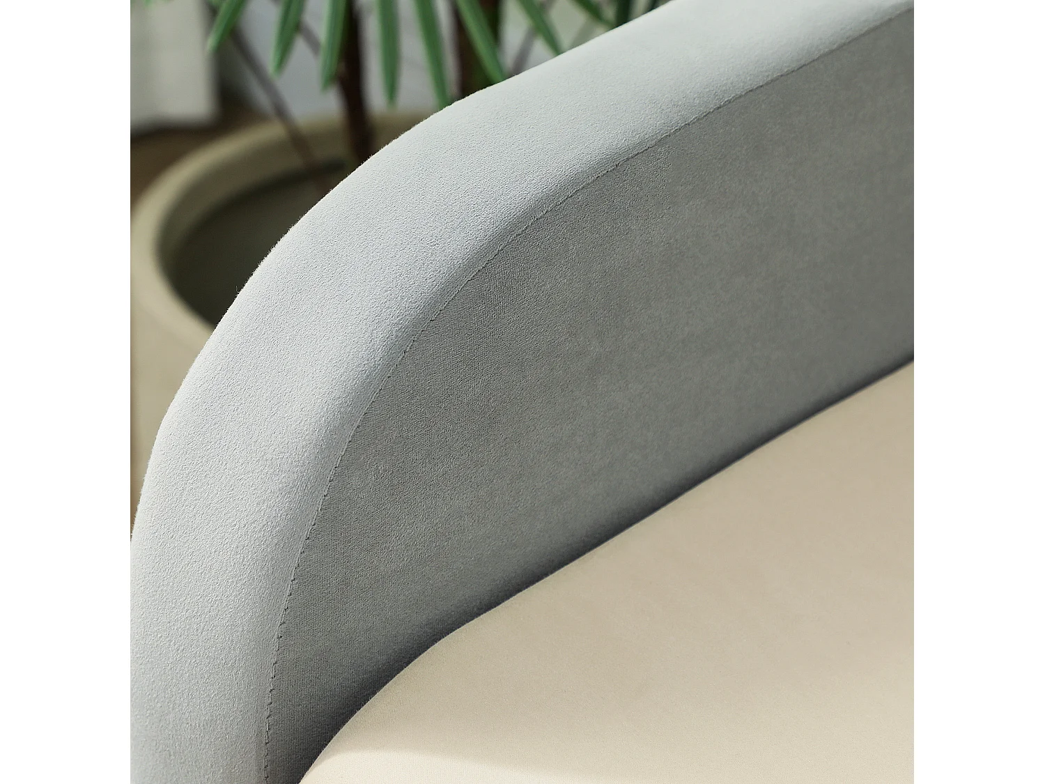 Divano letto con secondo letto estraibile matrimoniale grigio chiaro