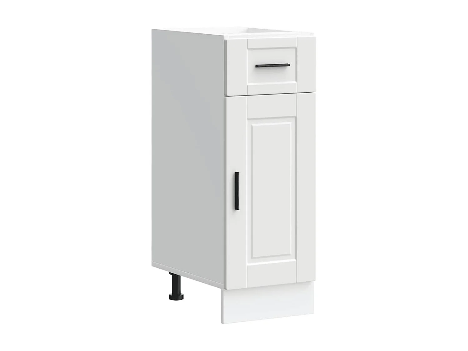 Meuble de cuisine blanc bois d'ingénierie