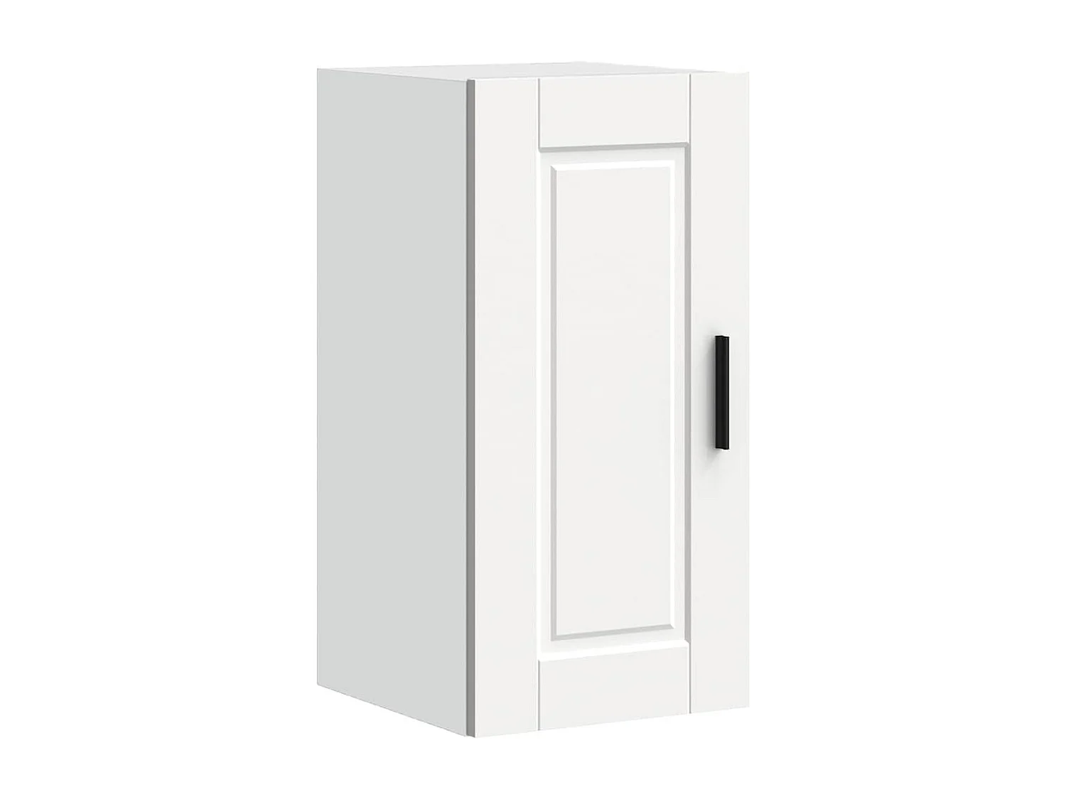 Meuble murale de cuisine blanc bois d'ingénierie